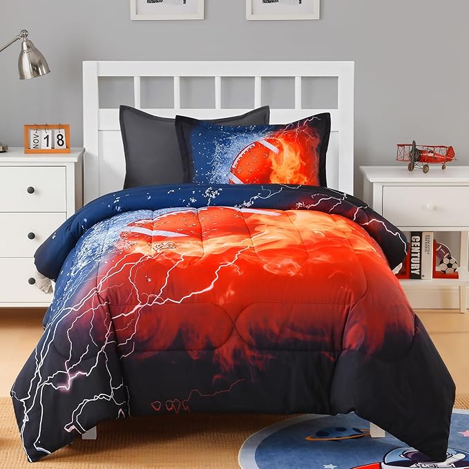 Microfiber Comforter Set - Twin - 66 x 90 in - 2 Piece