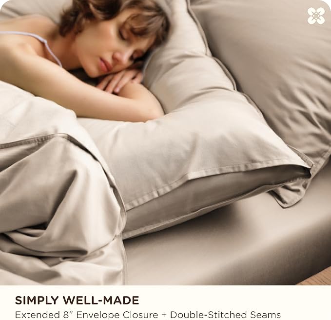 Bamboo Cooling Duvet Cover Set - Queen
