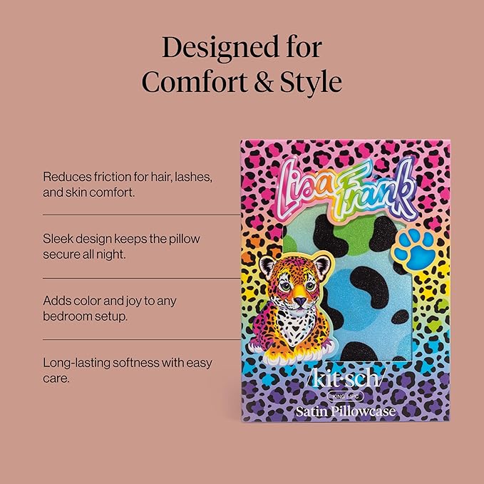 Satin Cooling Pillowcase - King