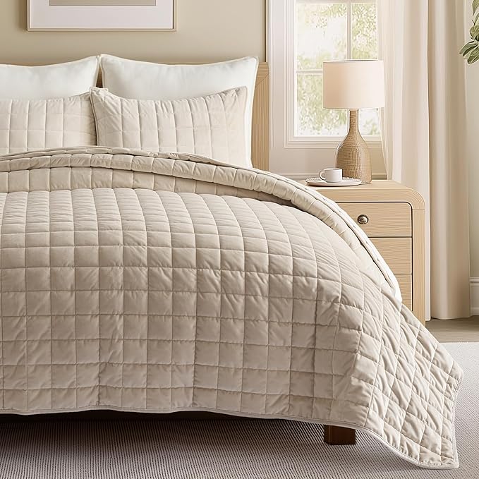 Velvet Quilt Set - Queen