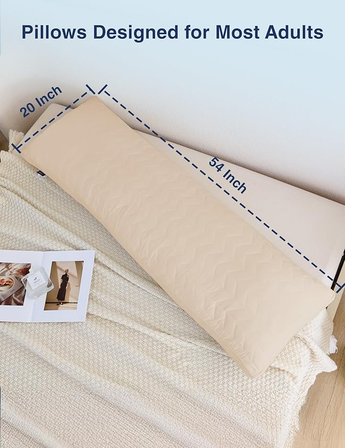 Memory Foam Body Pillow - 20 x 54 in