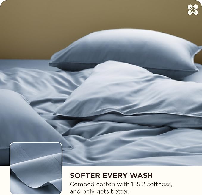 Bamboo Cooling Duvet Cover Set - Queen