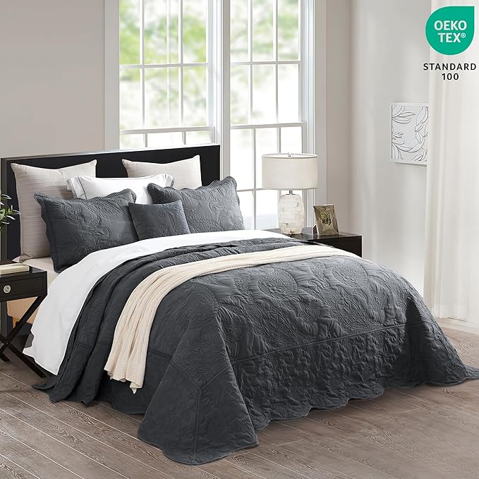 Microfiber Bedding Set - King - 5 Piece