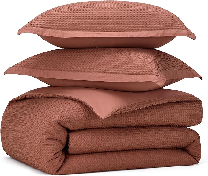 100% Cotton Duvet Cover Set - Queen - 3 Piece