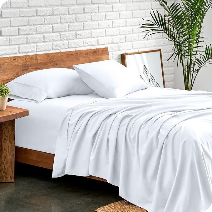 Microfiber Bed Sheet Set - Queen - 4 Piece