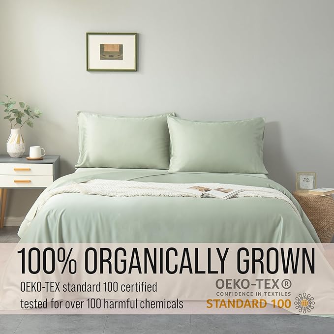 Bamboo Cooling Bed Sheet Set - Split King