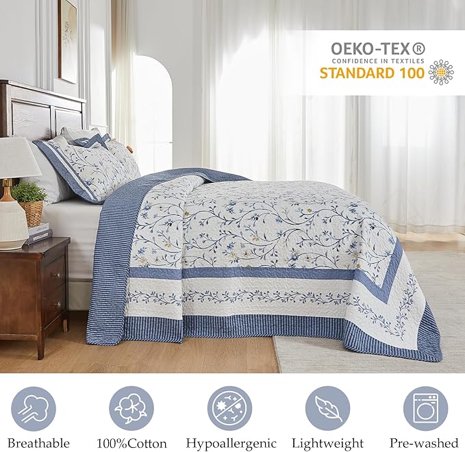 100% Cotton Quilt - King