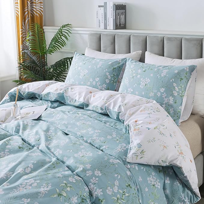 100% Cotton Duvet Cover Set - Queen - 3 Piece