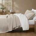 100% Cotton Hypoallergenic Quilt Set - Queen