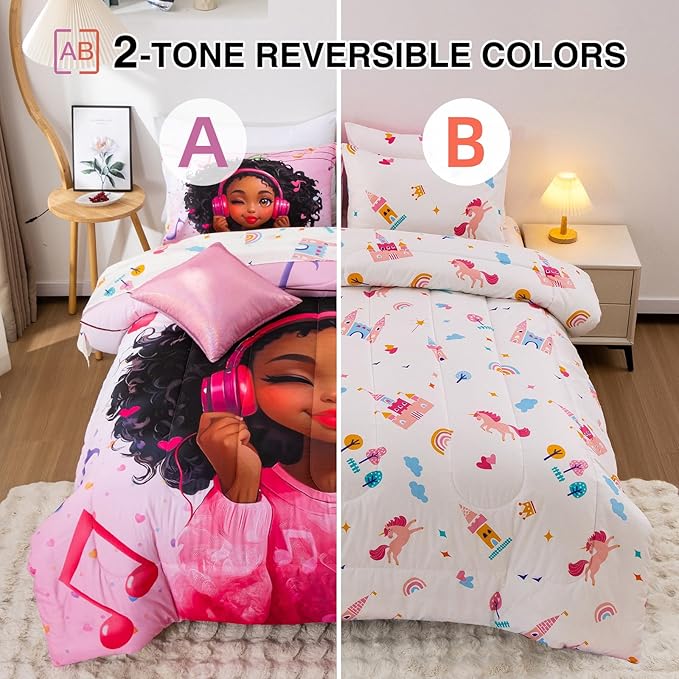 Comforter Set - Twin - 6 Piece