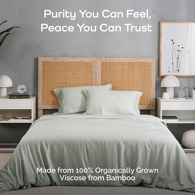 Bamboo Cooling Duvet Cover Set - King - 3 Piece