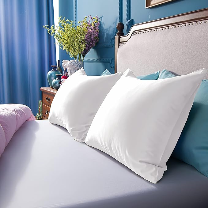 Satin Pillowcase Set - King - 20 x 36 in - 2 Piece