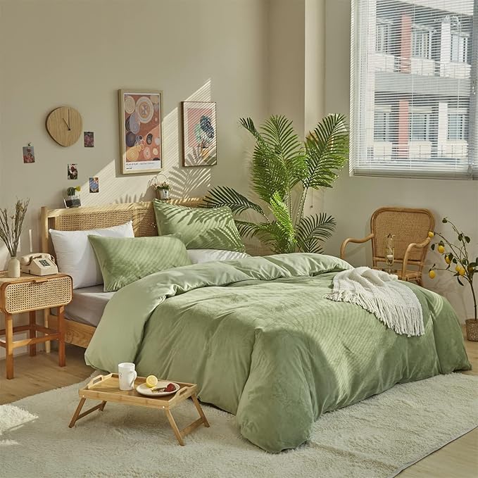 Velvet Comforter Set - King - 3 Piece
