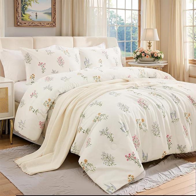 Linen Duvet Cover Set - Full - 3 Piece