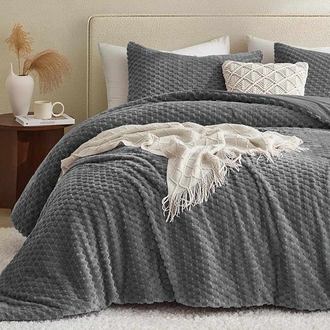 Flannel Comforter Set - Queen - 2 Piece