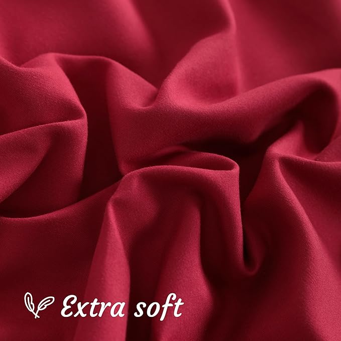 Microfiber Pillowcase Set - Standard - 20 x 26 in - 2 Pack - 2 Piece
