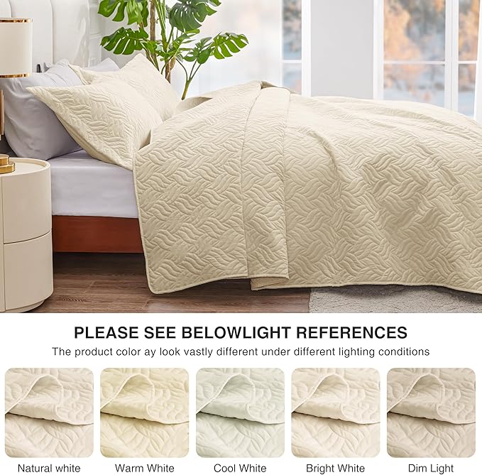 Quilt Set - King - 3 Piece