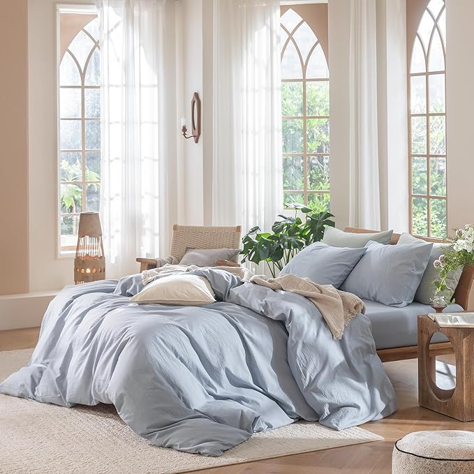 Linen Duvet Cover Set - King
