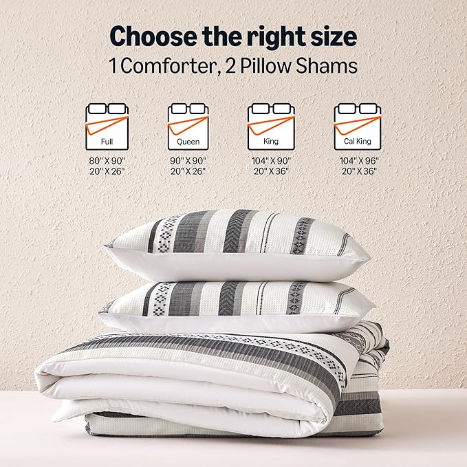 Microfiber Duvet Cover Set - California King - 3 Piece