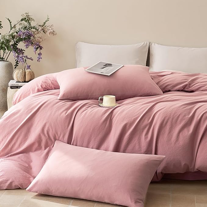 Linen Duvet Cover Set - Queen