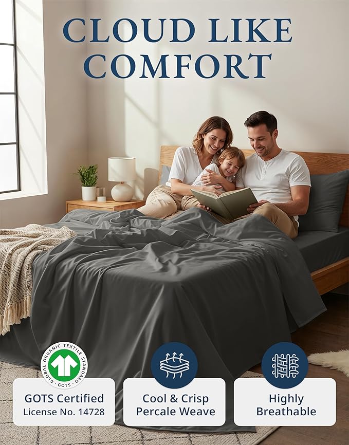 Linen Bed Sheet Set - Twin XL - 3 Piece