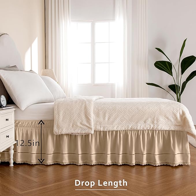 Bed Skirt - Full - 12.5 in Drop