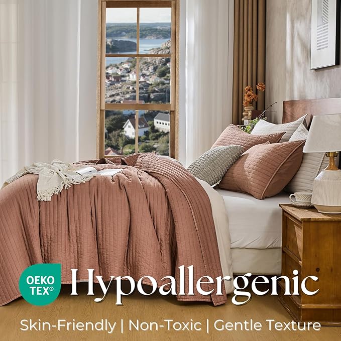 Microfiber Quilt Set - Twin