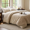 Linen Cooling Duvet Cover Set - Queen