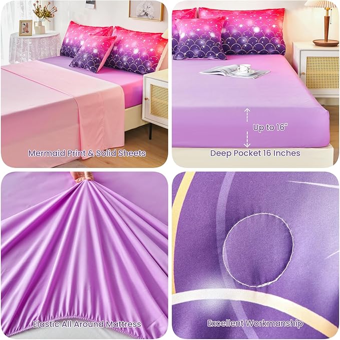 Comforter Set - Full - 6 Piece