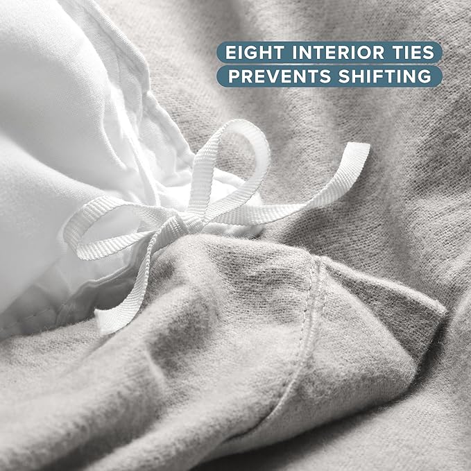 100% Cotton Duvet Cover Set - Full