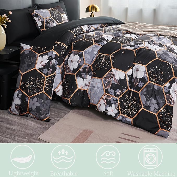 Comforter Set - Queen - 7 Piece