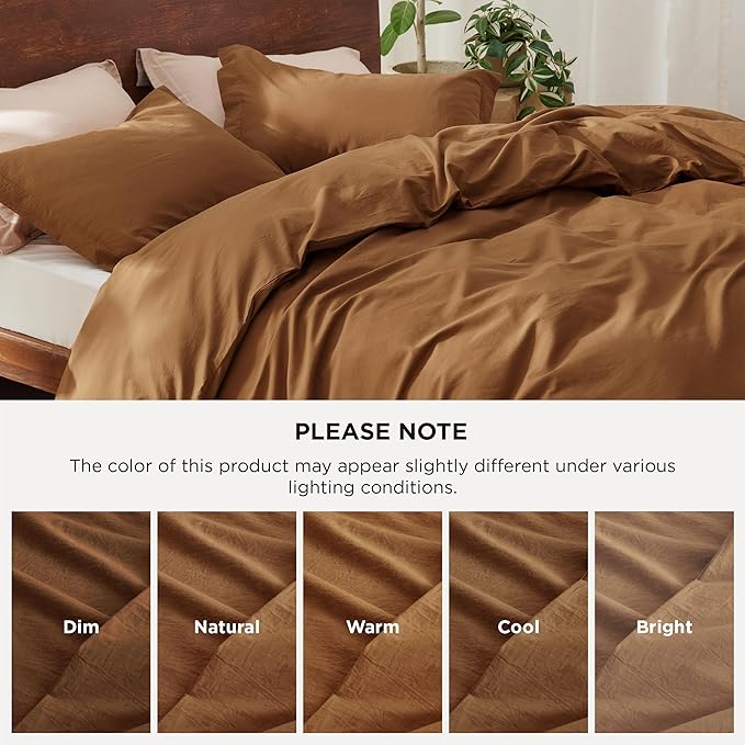 Linen Duvet Cover Set - King