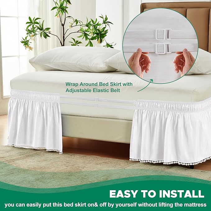 Bed Skirt - King - 15 in Drop