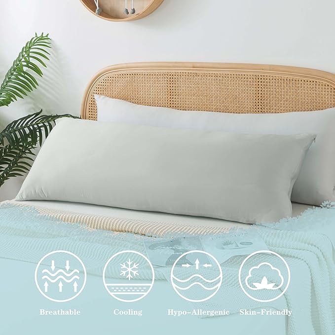 Memory Foam Cooling Body Pillow - Full