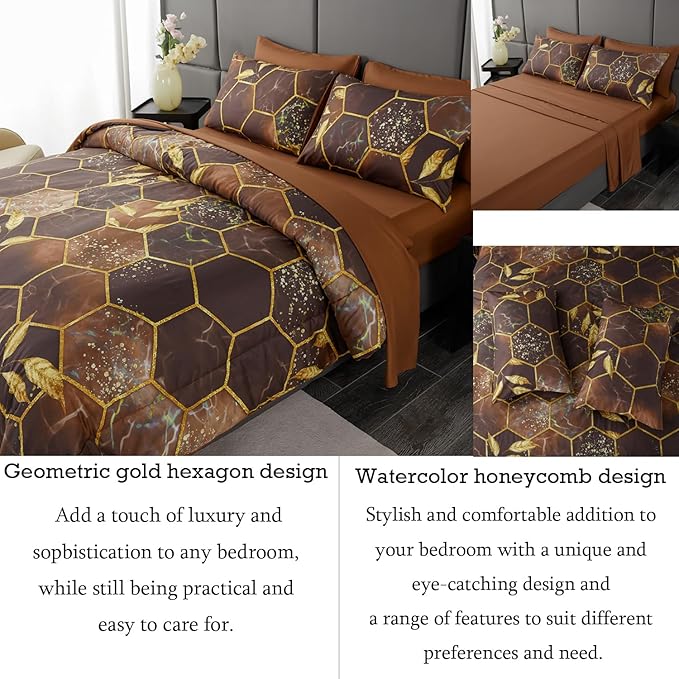 Comforter Set - California King - 7 Piece