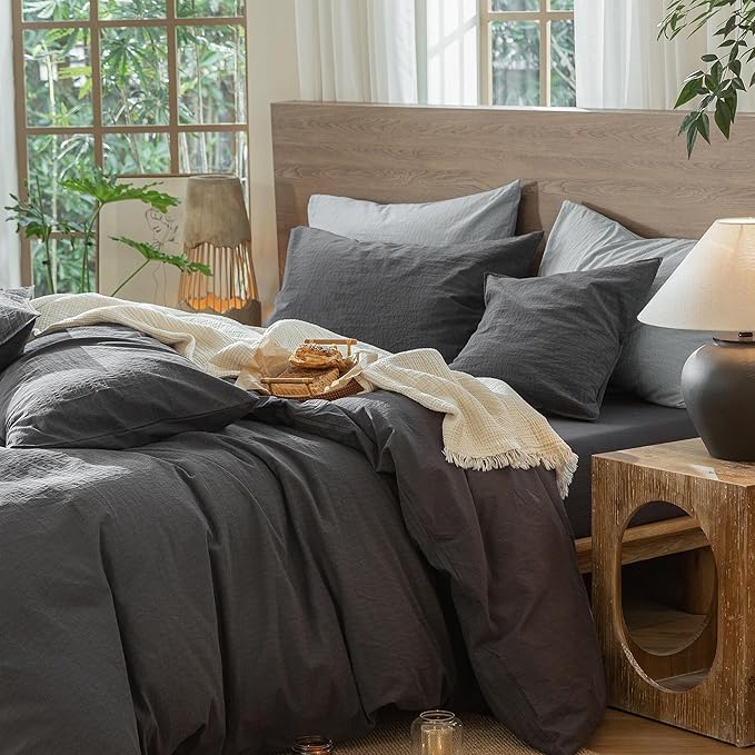 Linen Duvet Cover Set - King
