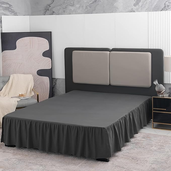 Microfiber Bed Skirt - King - 18 in Drop