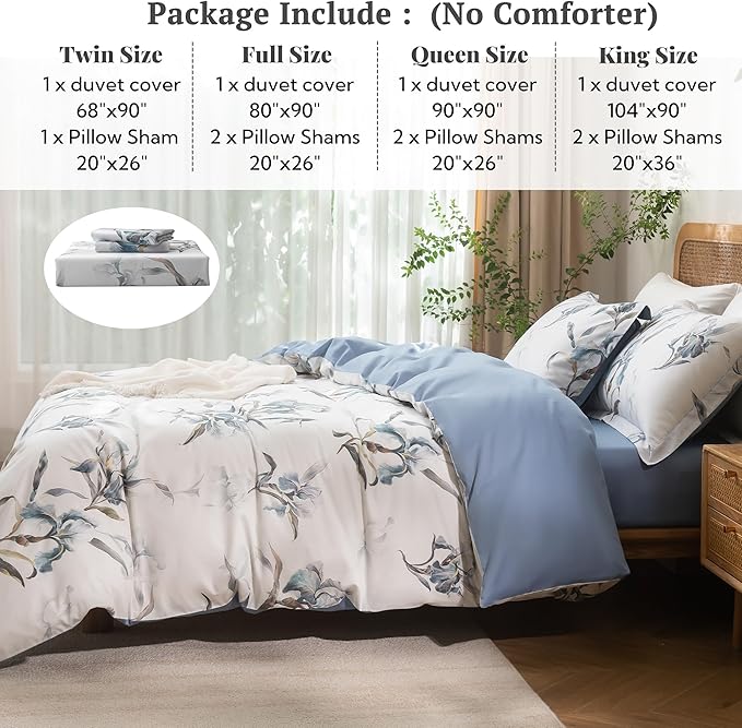 Duvet Cover Set - Queen - 3 Piece