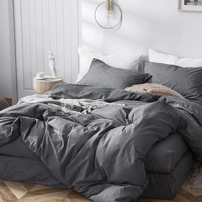 Linen Duvet Cover Set - King