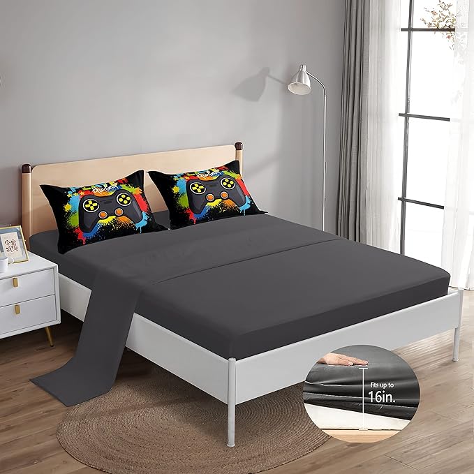 Microfiber Comforter Set - Twin - 5 Piece