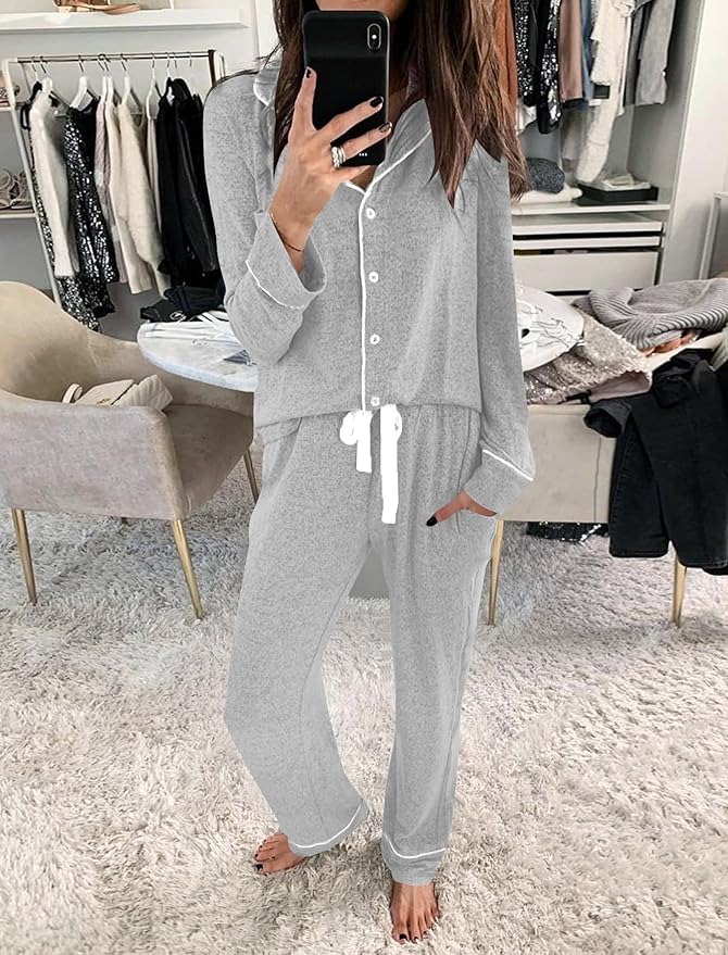 Pants Pajama Set - Long Sleeve - 2 Piece