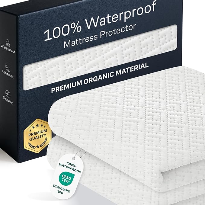 Bamboo Cooling Mattress Protector - Twin