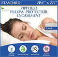 Waterproof Pillow Protector - Standard - 2 Piece