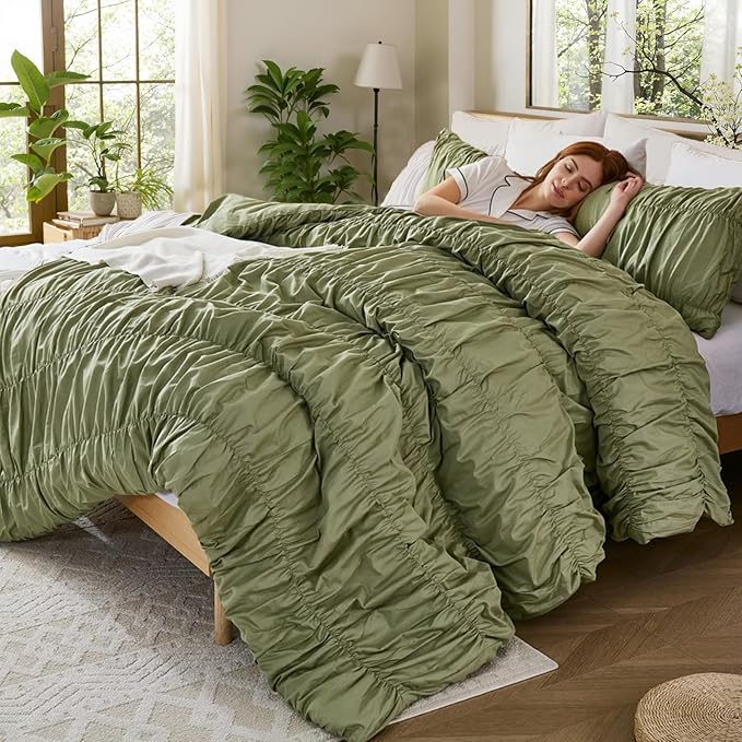 100% Cotton Comforter Set - Queen - 3 Piece