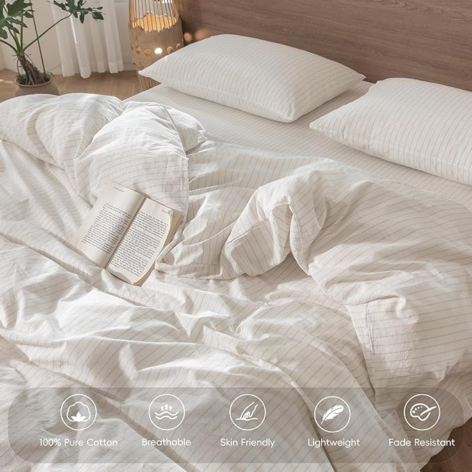 Linen Duvet Cover Set - King