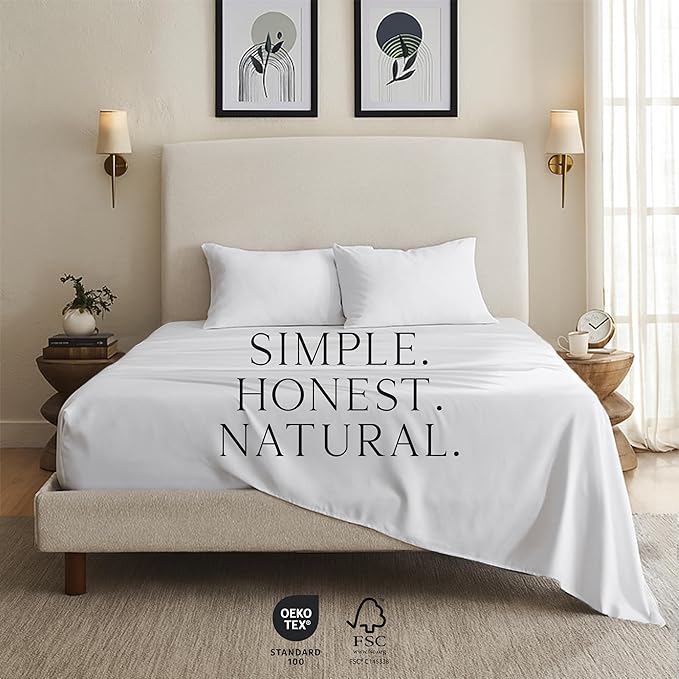 Bamboo Cooling Bed Sheet Set - King