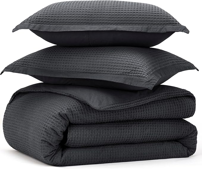 100% Cotton Duvet Cover Set - Queen - 3 Piece