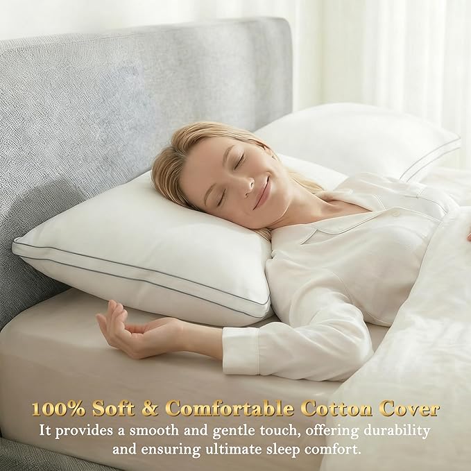 Bed Pillow - King - 2 Piece