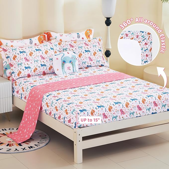 Microfiber Comforter Set - Twin - 6 Piece