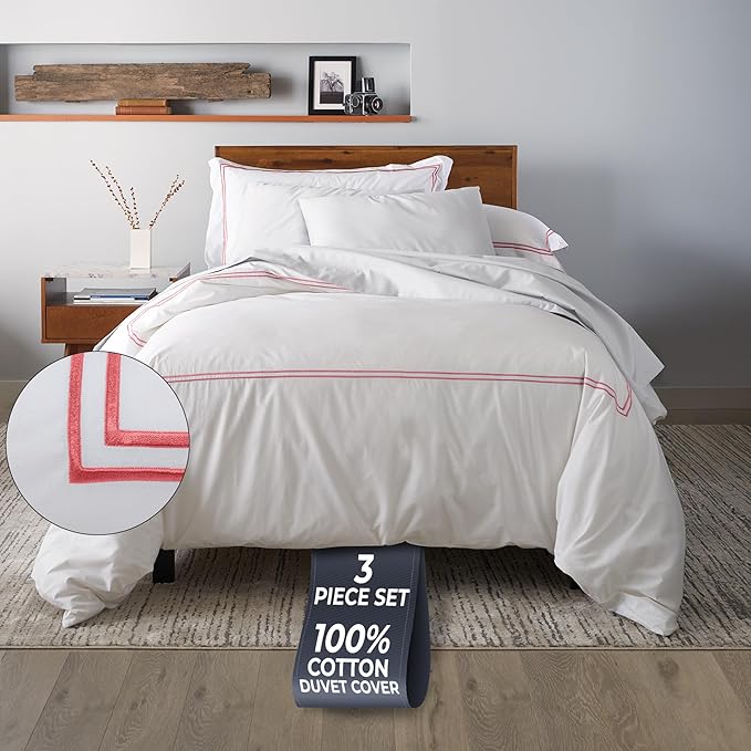 100% Cotton Duvet Cover Set - Twin XL - 2 Piece